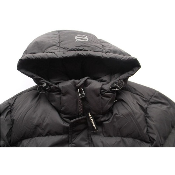 TNA Super World The Super Puff Shorty Cropped Jacket Black Size Small - Picture 6 of 11